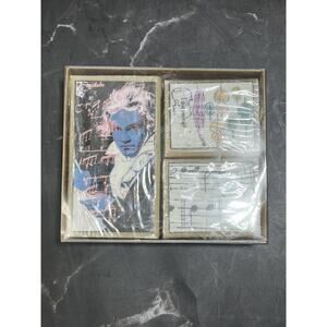 Andy Warhol Beethoven Masterpiece Soap Set Art Plates Unique